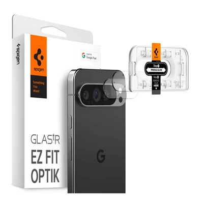 SPIGEN AGL08446 2db Google Pixel 9 Pro XL 5G átlátszó 9H üveg kameravédő