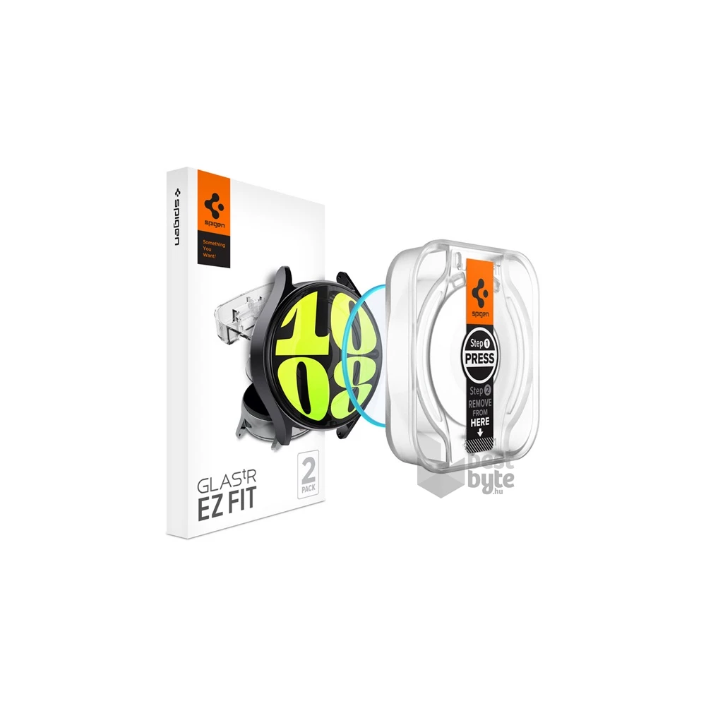 SPIGEN AGL08494 2db Galaxy Watch 7 eSIM 40mm (SM-L305) / Galaxy Watch 7 40mm (SM-L300) 2.5D 9H üveg kijelzővédő