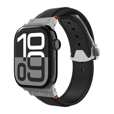 SPIGEN AMP09304 Apple Watch Series 5 44mm / Watch Series 4 44mm / Watch Series 3 42mm fekete textil óraszíj SPIGEN AMP09304 Apple Watch Series 5 44mm / Watch Series 4 44mm / Watch Series 3 42mm fekete textil óraszíj