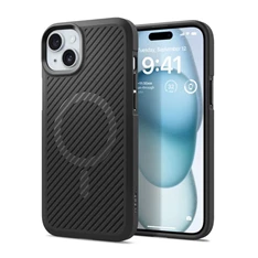 SPIGEN CORE ARMOR MAG iPhone 15 Plus fekete szilikon hátlap