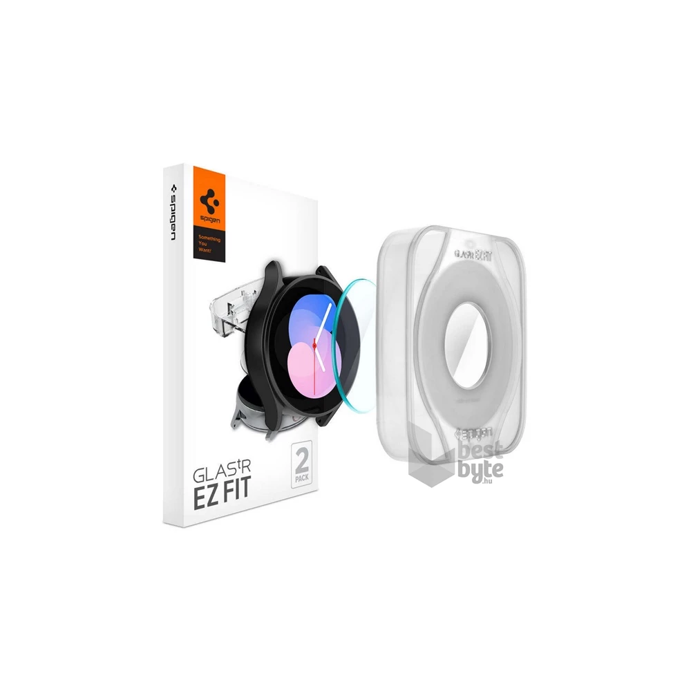 SPIGEN EZ FIT AGL05340 Samsung Galaxy Watch 5 eSIM(SM-R905)/4/4 eSIM (SM-R865) 40mm 2db átlátszó képernyővédő üveg