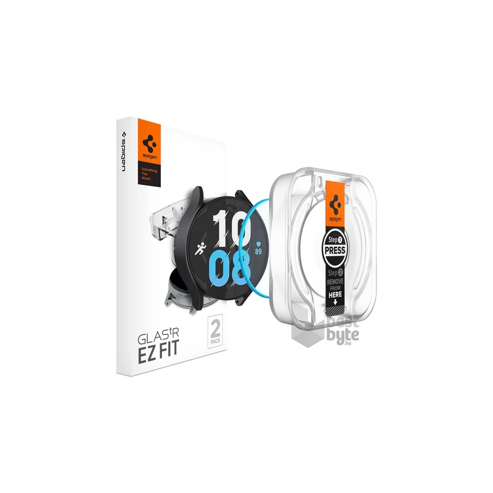 SPIGEN EZ FIT AGL06522 Samsung Galaxy Watch 6 eSIM(SM-R935)/Galaxy Watch 6(SM-R930)40mm 2db átlátszó kijelzővédő üveg