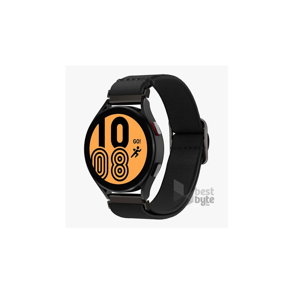 SPIGEN FIT LITE AMP04040 Samsung Galaxy Watch 4 eSIM 44mm(SM-R875)/4 eSIM(SM-R865)/Galaxy 46mm (SM-R800N) fekete pótszíj