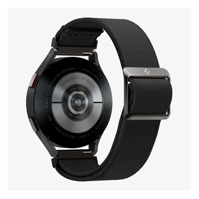 SPIGEN FIT LITE AMP04040 Samsung Galaxy Watch 4 eSIM 44mm(SM-R875)/4 eSIM(SM-R865)/Galaxy 46mm (SM-R800N) fekete pótszíj