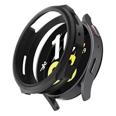 SPIGEN LIQUID AIR ACS06392 Samsung Galaxy Watch 6 eSIM (SM-R945)/6(SM-R940) 44mm fekete szilikon óra keret