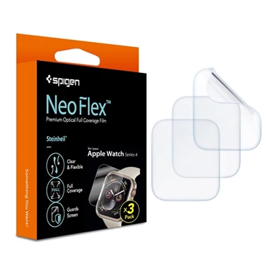 SPIGEN NEOFLEX 061FL25575 Apple Watch Series 4 40mm 3db átlátszó képernyővédő fólia