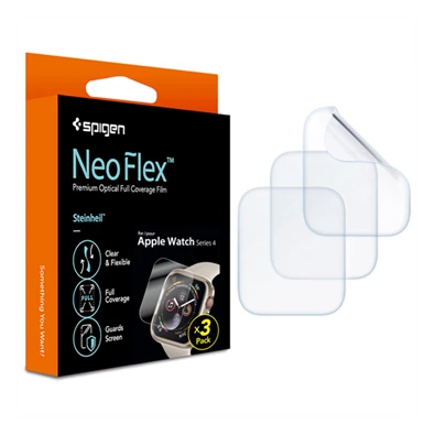 SPIGEN NEOFLEX 061FL25575 Apple Watch Series 4 40mm 3db átlátszó képernyővédő fólia