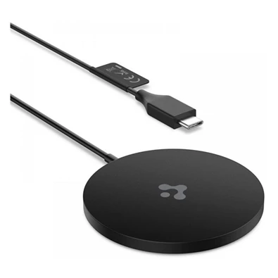 SPIGEN PF2009 7,5W Type-C fekete vezeték nélküli töltő