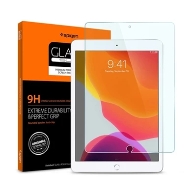 SPIGEN SLIM AGL00236 Apple IPAD 10.2 (2021)/10.2 (2020)/10.2 (2019) átlátszó képernyővédő üveg