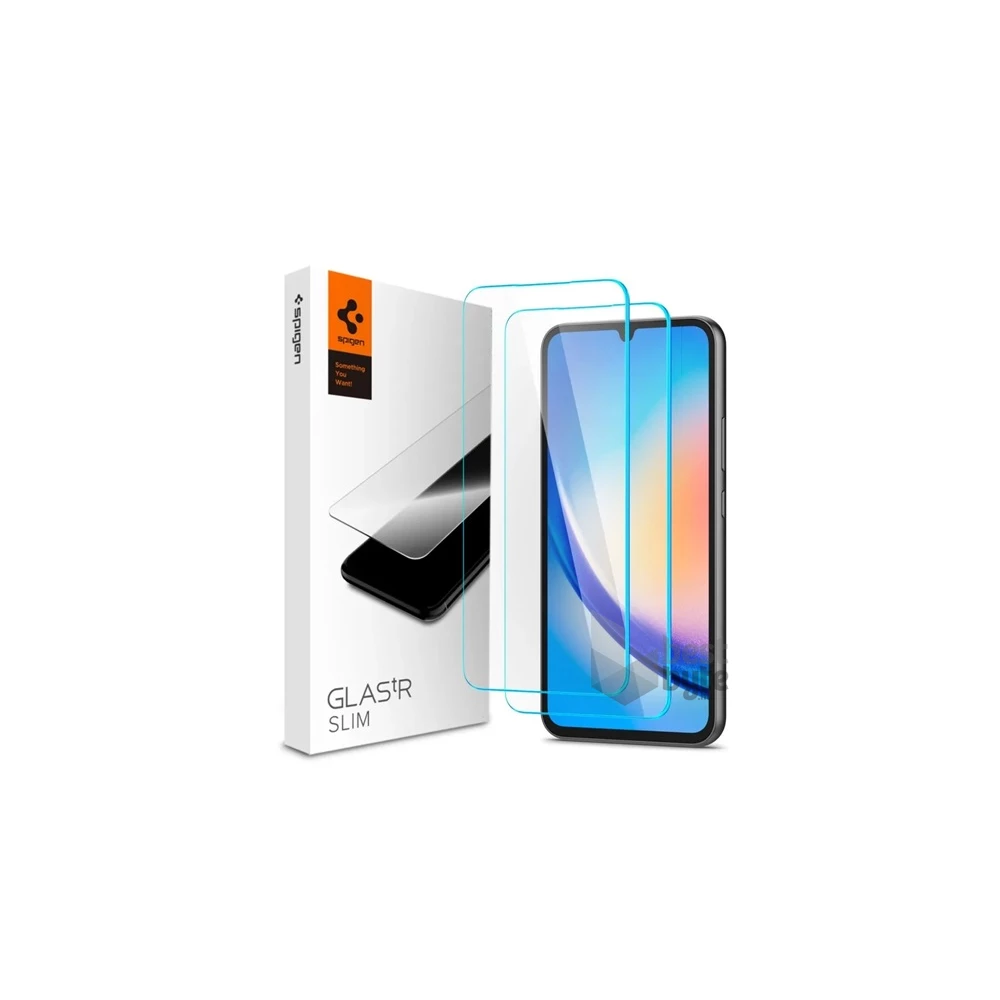 SPIGEN SLIM AGL05967 Samsung Galaxy A34 5G (SM-A346) 2db átlátszó képernyővédő üveg