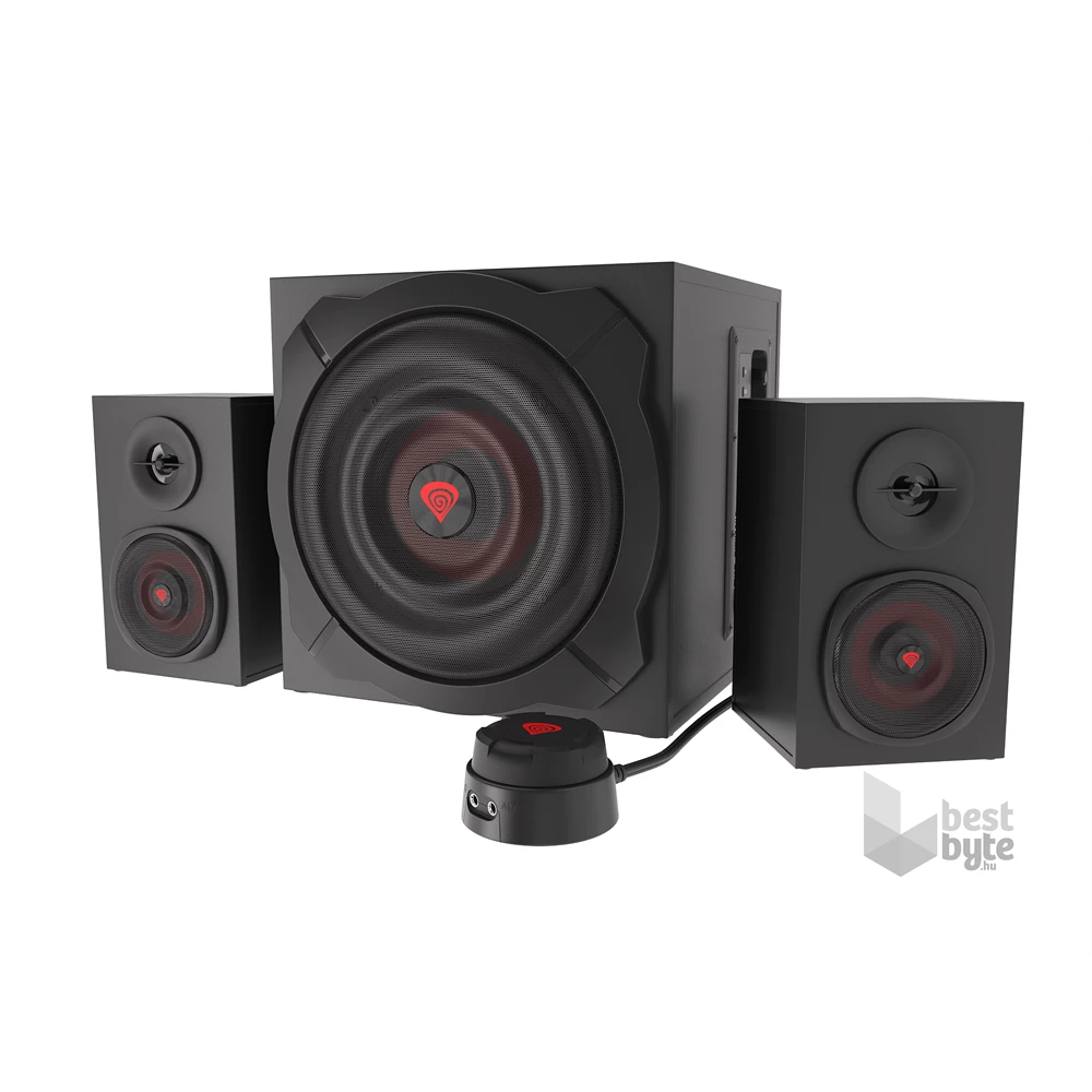 Genesis NCS-1408 HELIUM 610 Bluetooth gamer hangfal 2.1 - fekete