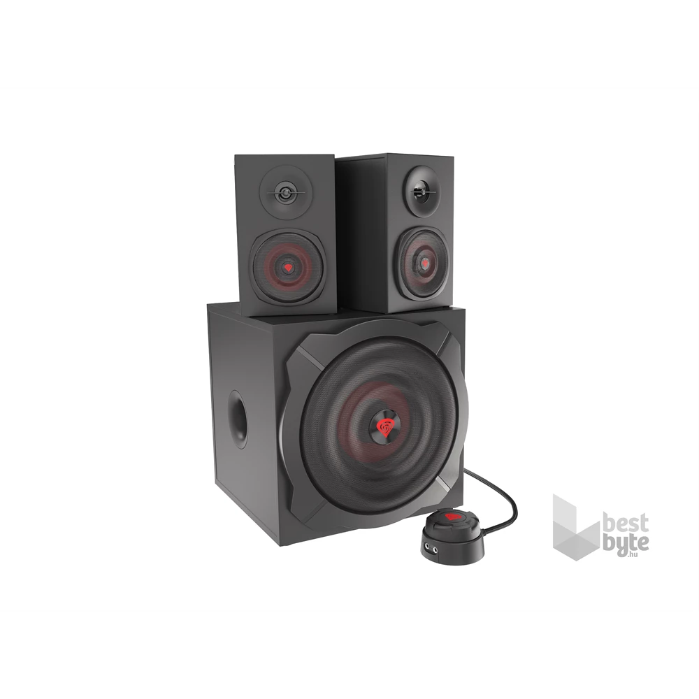 Genesis NCS-1408 HELIUM 610 Bluetooth gamer hangfal 2.1 - fekete