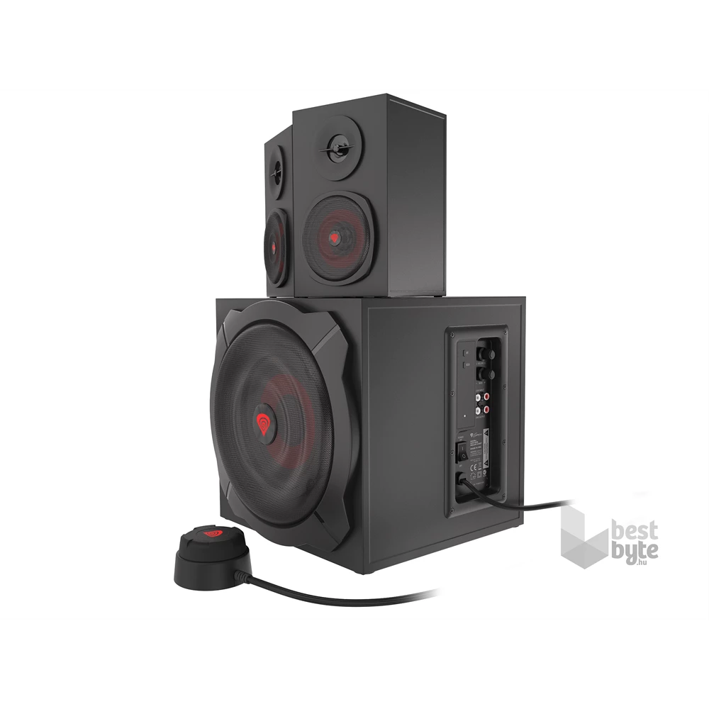 Genesis NCS-1408 HELIUM 610 Bluetooth gamer hangfal 2.1 - fekete