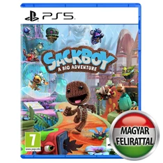 Sackboy: A Big Adventure (magyar felirat) PS5 játékszoftver (Használt - A) Sackboy: A Big Adventure (magyar felirat) PS5 játékszoftver (Használt - A)