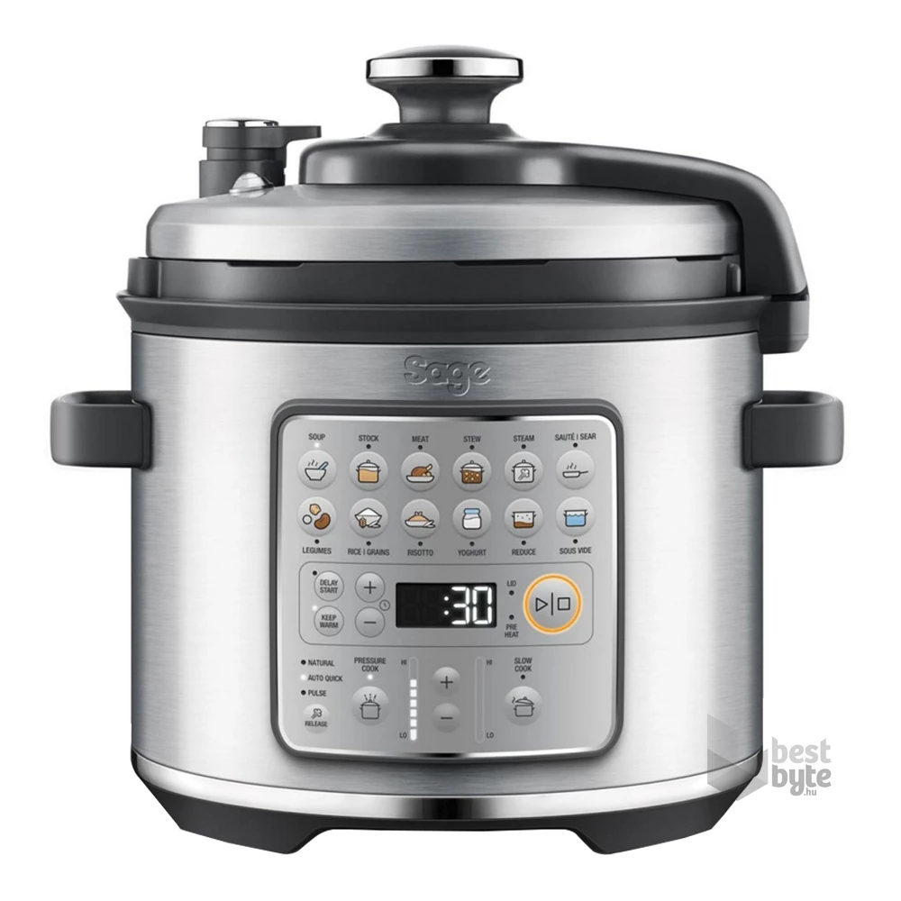 Sage SPR680BSS inox lassúfőző és sous vide edény