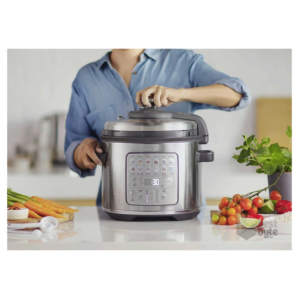 Sage SPR680BSS inox lassúfőző és sous vide edény