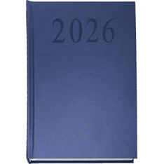 Sakota 2026 A5 napi beosztású kék határidőnapló