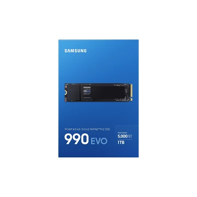 Samsung 1000GB NVMe M.2 2280 990 EVO (MZ-V9E1T0BW) SSD