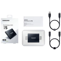 Samsung 1024GB USB 3.1 (MU-PA1T0B/EU) fekete T5 külső SSD