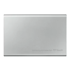 Samsung 2000GB USB 3.2 (MU-PC2T0S/WW) ezüst ujjlenyomatolvasós T7 Touch külső SSD