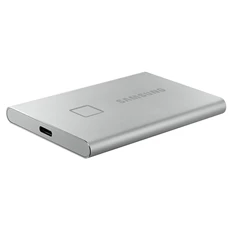 Samsung 2000GB USB 3.2 (MU-PC2T0S/WW) ezüst ujjlenyomatolvasós T7 Touch külső SSD