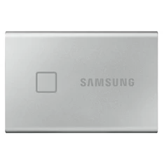 Samsung 2000GB USB 3.2 (MU-PC2T0S/WW) ezüst ujjlenyomatolvasós T7 Touch külső SSD