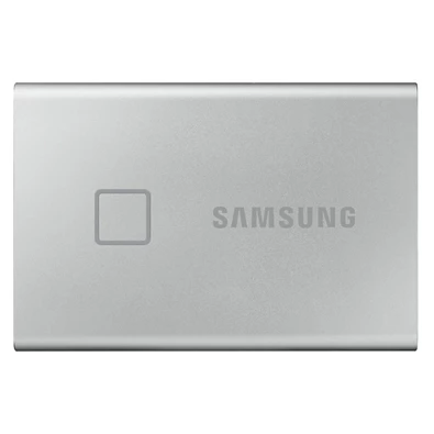 Samsung 2000GB USB 3.2 (MU-PC2T0S/WW) ezüst ujjlenyomatolvasós T7 Touch külső SSD