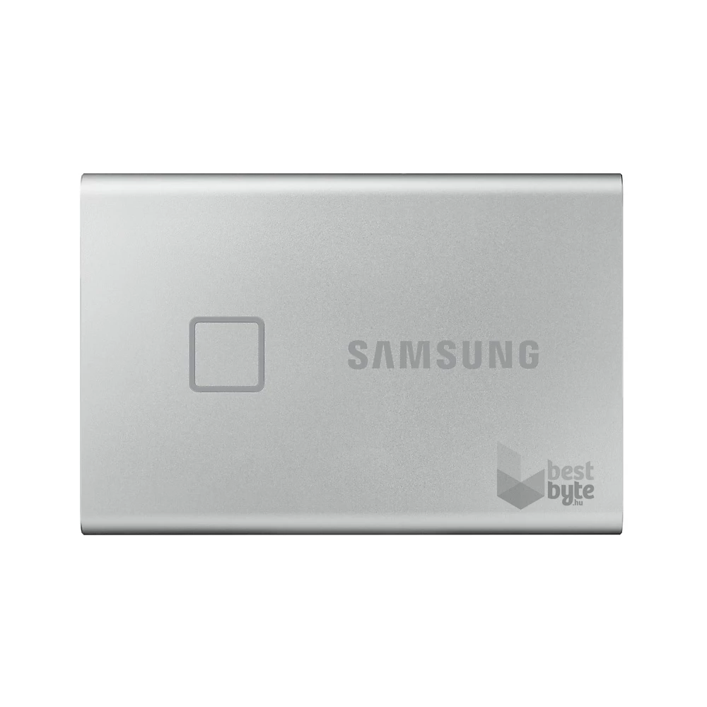Samsung 2000GB USB 3.2 (MU-PC2T0S/WW) ezüst ujjlenyomatolvasós T7 Touch külső SSD