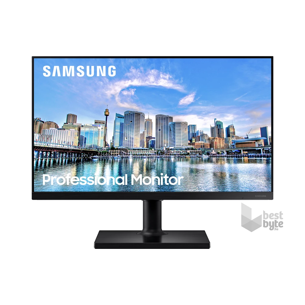 Samsung 21,5” F22T450FQR FHD IPS HDMI/DP/USB fekete LED monitor