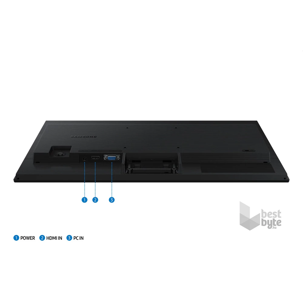 Samsung 22" LS22D300GAUXEN FHD IPS VGA/HDMI fekete monitor