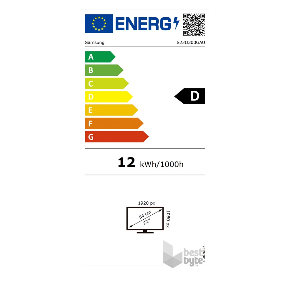 Samsung 22" LS22D300GAUXEN FHD IPS VGA/HDMI fekete monitor