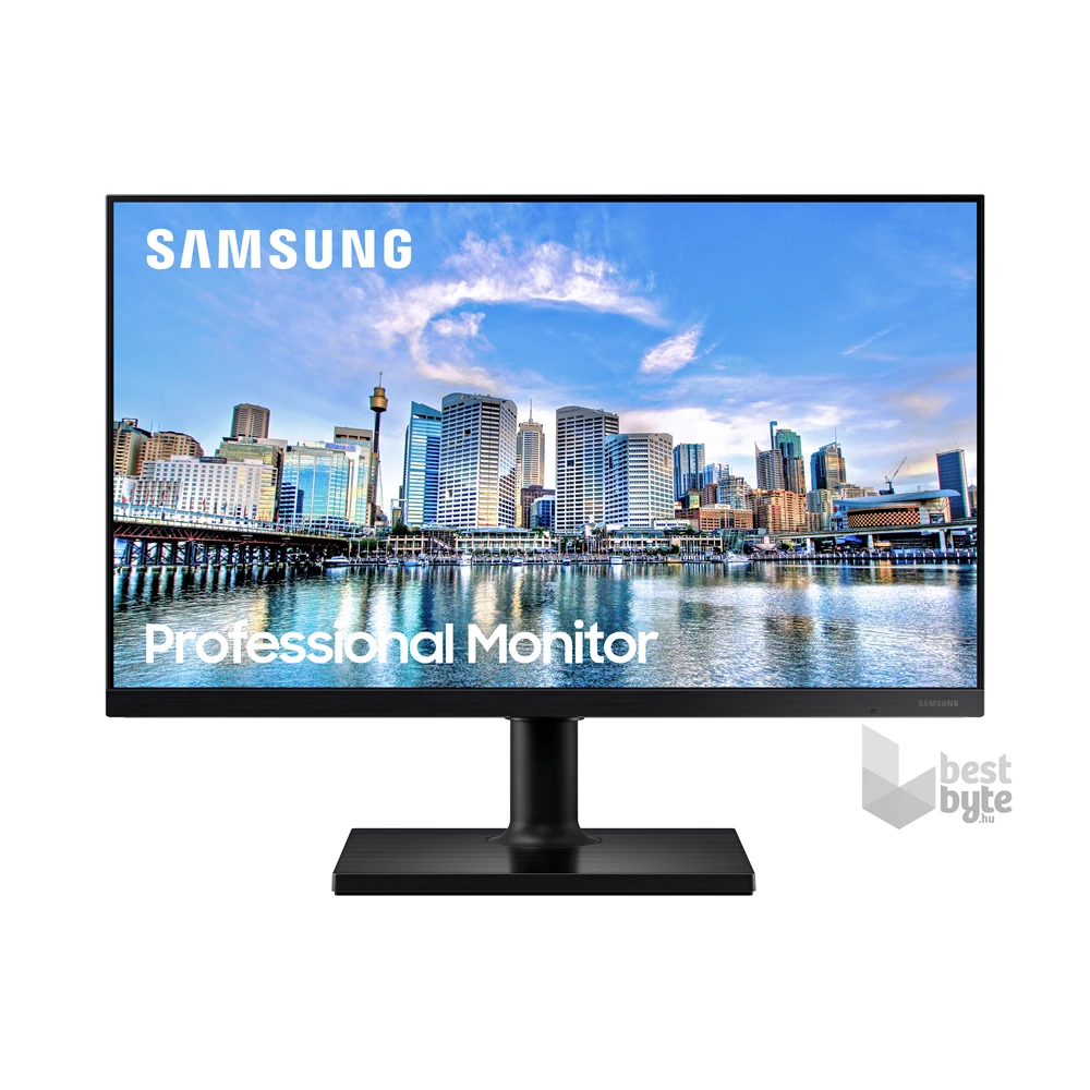 Samsung 23,8" F24T450FQU FHD IPS HDMI/DP/USB fekete LED monitor