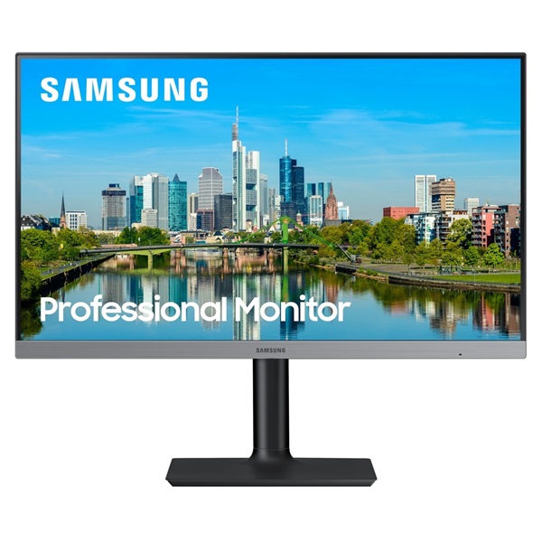 Samsung 24" F24T650FYU LED IPS HDMI Display port kékes sötétszürke monitor