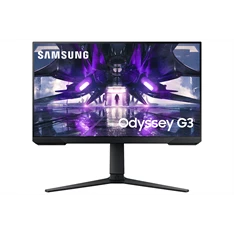 Samsung 24" LS24AG300NRX FHD VA 144Hz DP/HDMI fekete gamer monitor (Újracsomagolt)