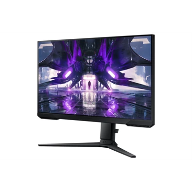 Samsung 24" LS24AG300NRX FHD VA 144Hz DP/HDMI fekete gamer monitor (Újracsomagolt)