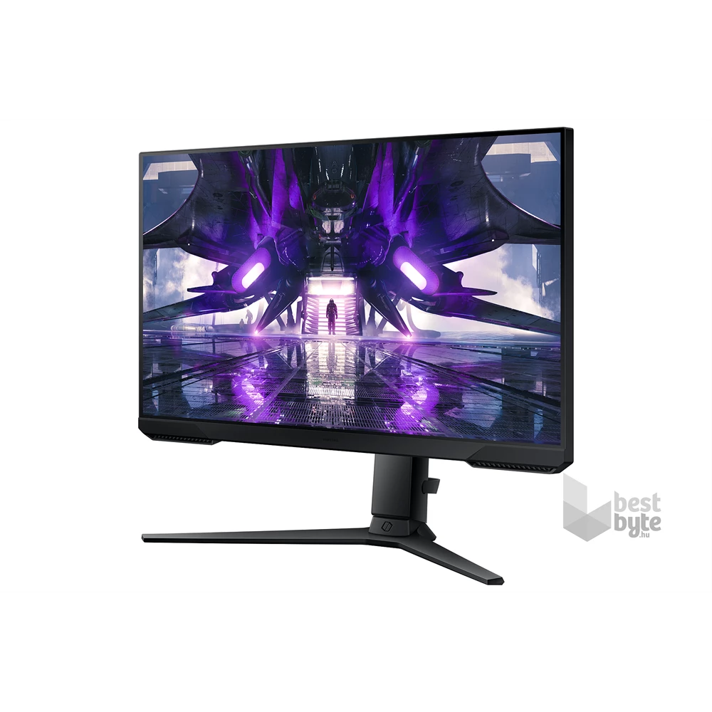 Samsung 24" LS24AG300NRX FHD VA 144Hz DP/HDMI fekete gamer monitor (Újracsomagolt)