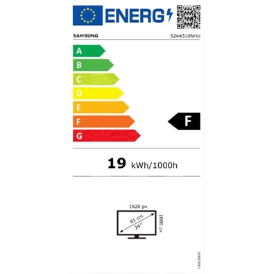 Samsung 24" S24A310NHU FHD VA HDMI/VGA fekete monitor