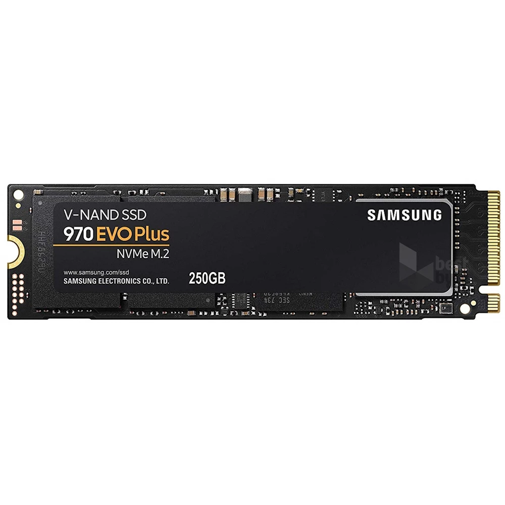 Samsung 250GB NVMe 1.3 M.2 2280 970 EVO Plus (MZ-V7S250BW) SSD