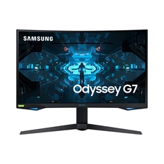 Samsung 26,9" C27G75TQSR QHD VA 240Hz HDMI/DP/USB fekete ívelt QLED gamer monitor