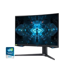 Samsung 26,9" C27G75TQSR QHD VA 240Hz HDMI/DP/USB fekete ívelt QLED gamer monitor
