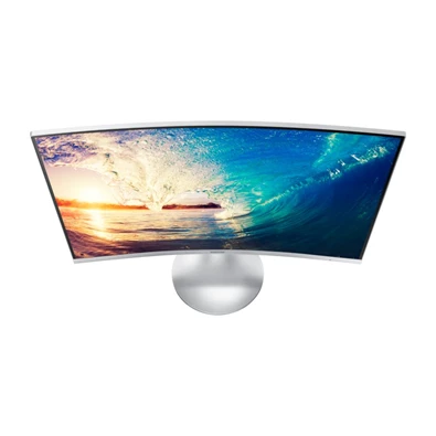 Samsung 27" C27F591FDU LED HDMI Display port ívelt kijelzős fehér monitor