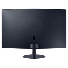 Samsung 27" C27T550FDR LED HDMI Display port ívelt kijelzős kékes sötétszürke monitor