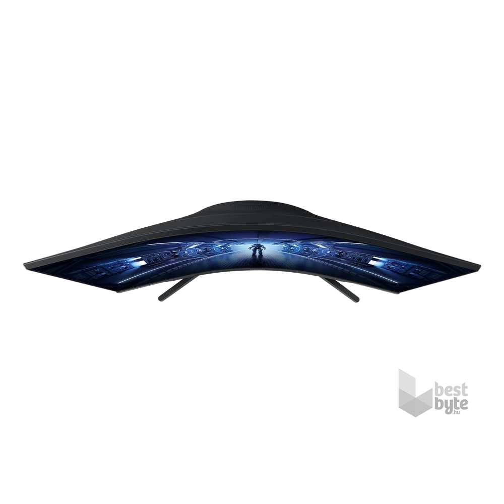 Samsung 27" LC27G55TQBUXEN VA WQHD 144Hz HDMI/DP ívelt gamer monitor
