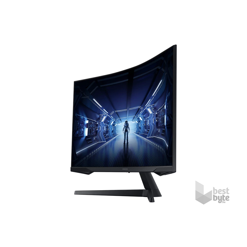 Samsung 27" LC27G55TQBUXEN VA WQHD 144Hz HDMI/DP ívelt gamer monitor