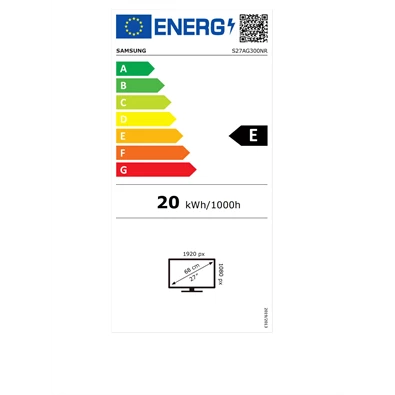 Samsung 27" LS27AG300NRX FHD VA 144Hz DP/HDMI fekete gamer monitor