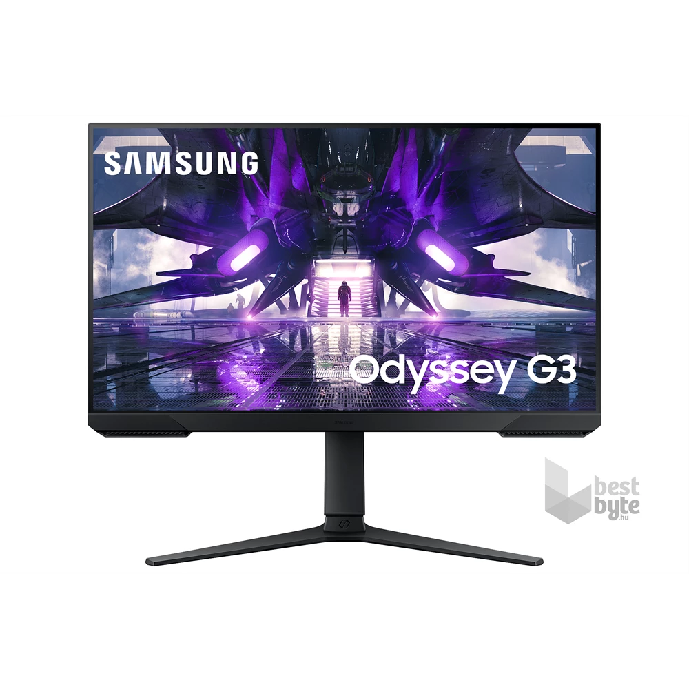 Samsung 27" LS27AG300NRX FHD VA 144Hz DP/HDMI fekete gamer monitor