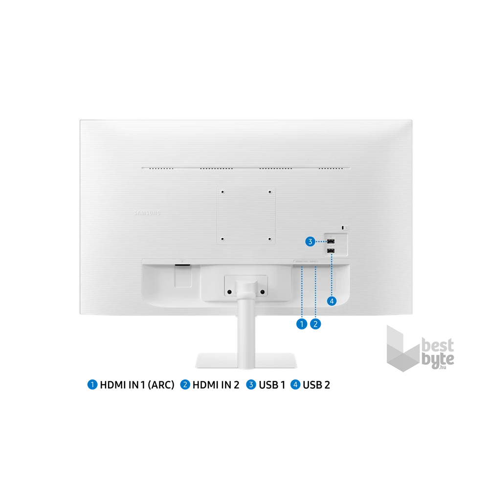 Samsung 27" LS27CM501EUXDU FHD HDMI Smart monitor