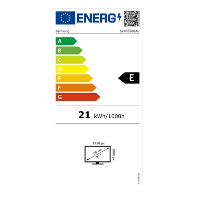 Samsung 27" LS27D360GAUXEN FHD VA 100Hz VGA/HDMI ívelt monitor