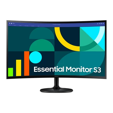 Samsung 27" LS27D360GAUXEN FHD VA 100Hz VGA/HDMI ívelt monitor