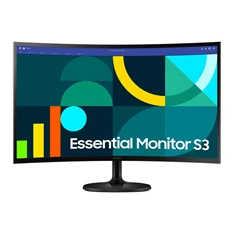 Samsung 27" LS27D360GAUXEN FHD VA 100Hz VGA/HDMI ívelt monitor (Újracsomagolt) Samsung 27" LS27D360GAUXEN FHD VA 100Hz VGA/HDMI ívelt monitor (Újracsomagolt)